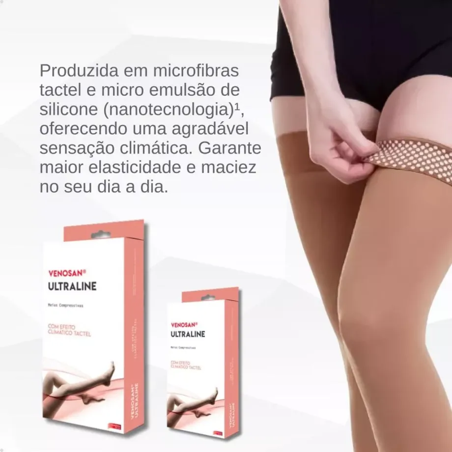 Meia Venosan Ultraline 4000 Compressão 20-30 mmHg, 7/8