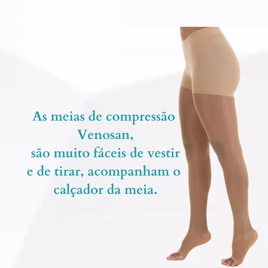 Meia de Compressão Legline 20-30 mmHg, Meia Calça