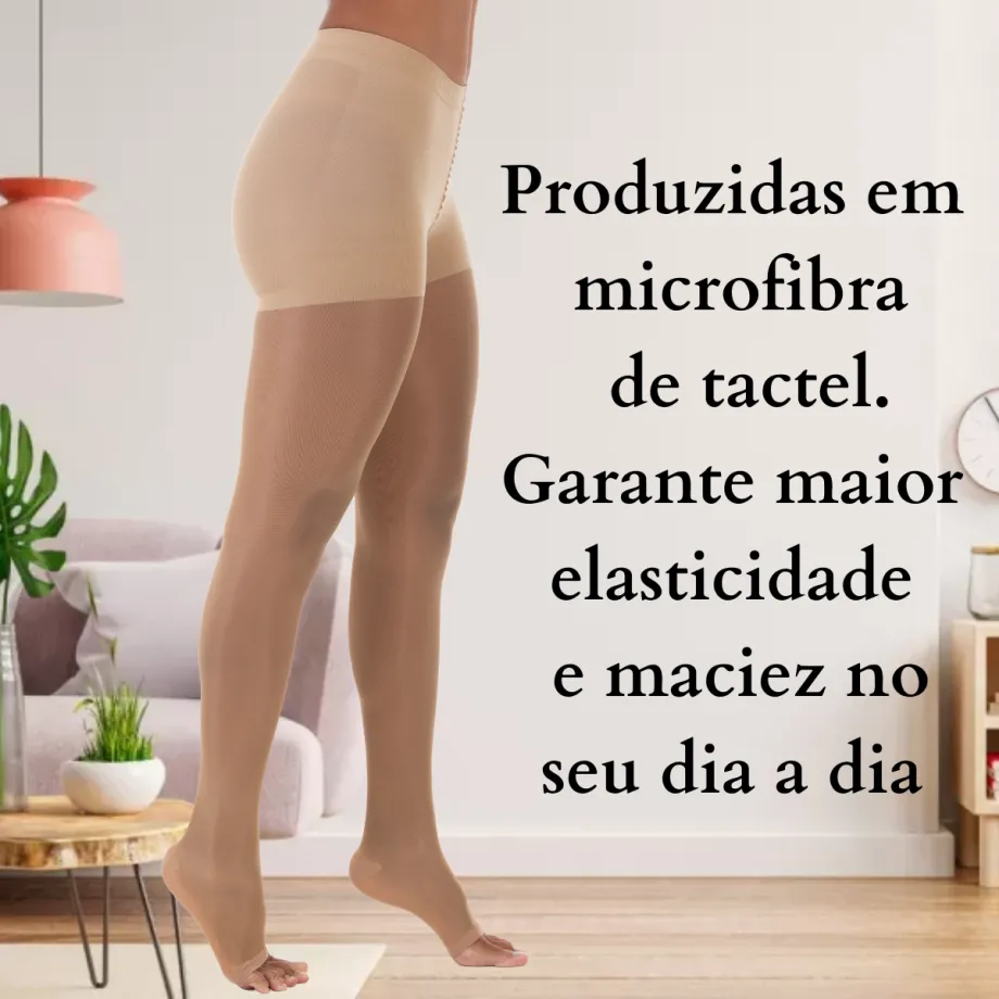 Meia de Compressão Legline 20-30 mmHg, Meia Calça