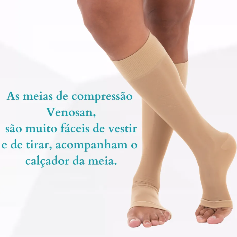 Meia de Compressão Legline 20-30 mmHg, 3/4